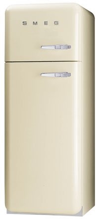 Отдельностоящий двухдверный холодильник Smeg FAB30RP1 Серия Стиль 50-х гг.