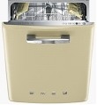 страиваемая посудомоечная машина Smeg ST2FABCR Серия Стиль 50-х гг.