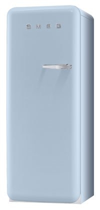 Отдельностоящий однодверный холодильник Smeg FAB28LPB3 Серия Стиль 50-х гг.