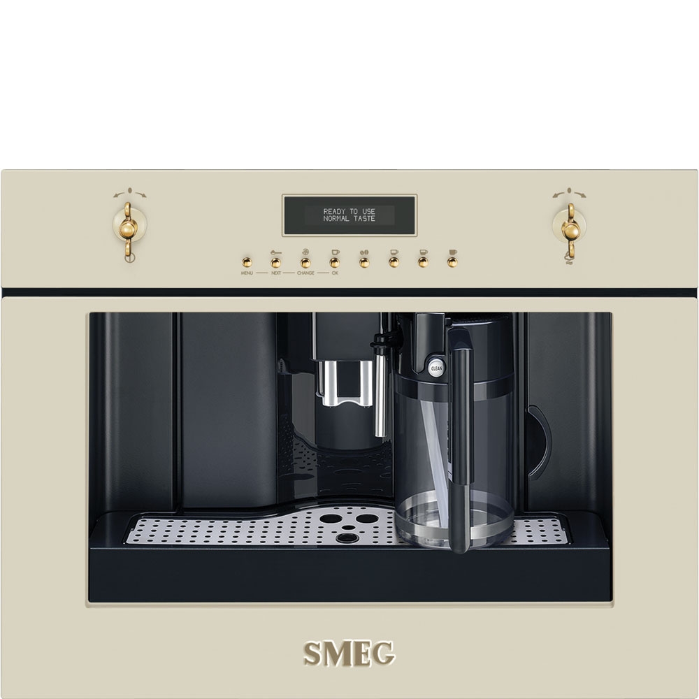 Автоматическая кофемашина, 60 см, высота 45 см Smeg CMS8451P Серия Coloniale