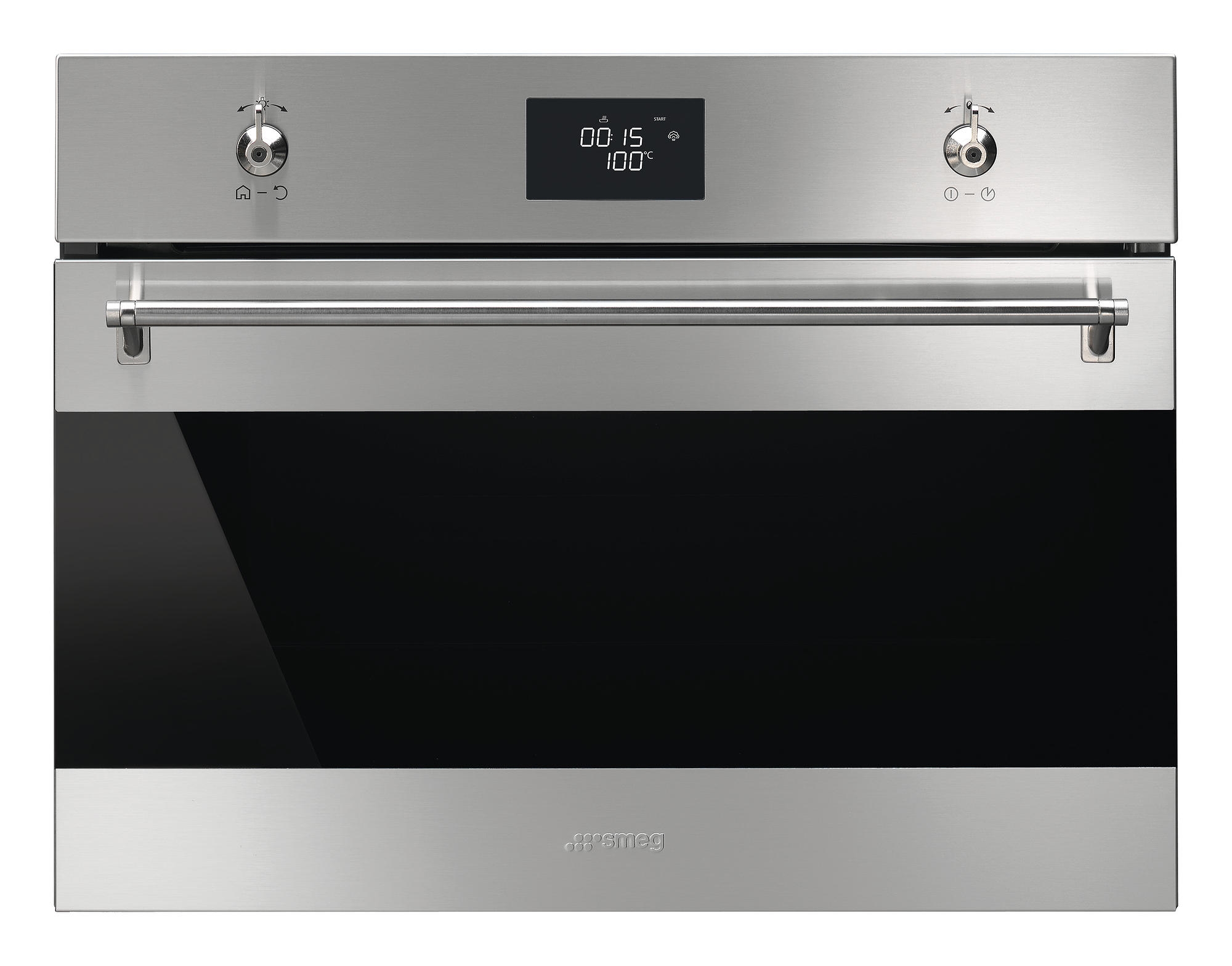 Духовой шкаф с функцией пароварки  Smeg SF4390VX1 Серия Classica