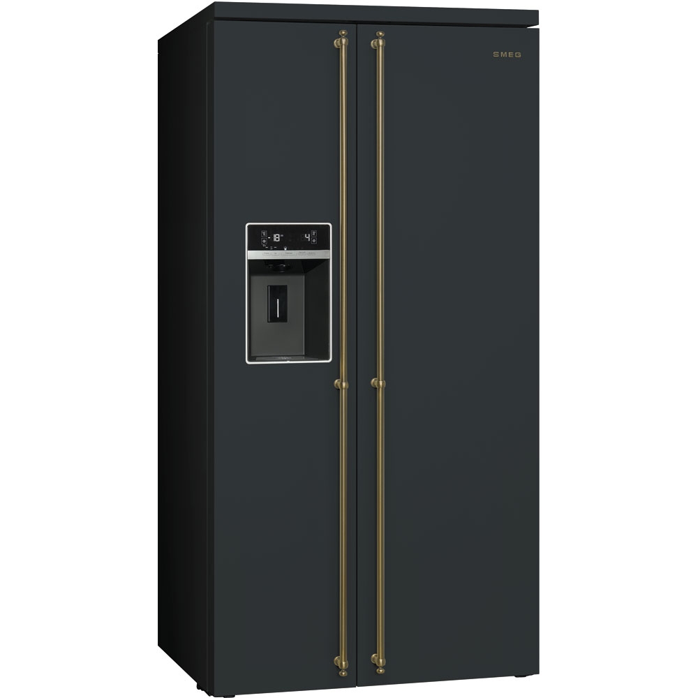 Отдельностоящий холодильник Side-by-Side Smeg SBS8004AO Серия Coloniale