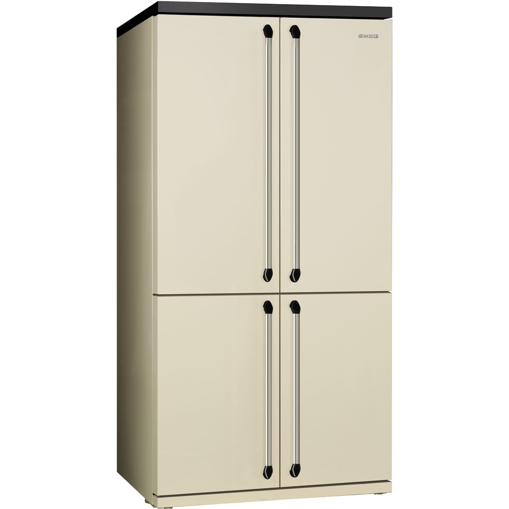 Отдельностоящий 4-х дверный холодильник Side-by-Side Smeg FQ960P Серия Victoria