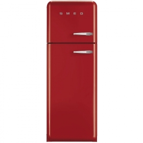 Отдельностоящий двухдверный холодильник Smeg FAB30LR1 Серия Стиль 50-х гг.