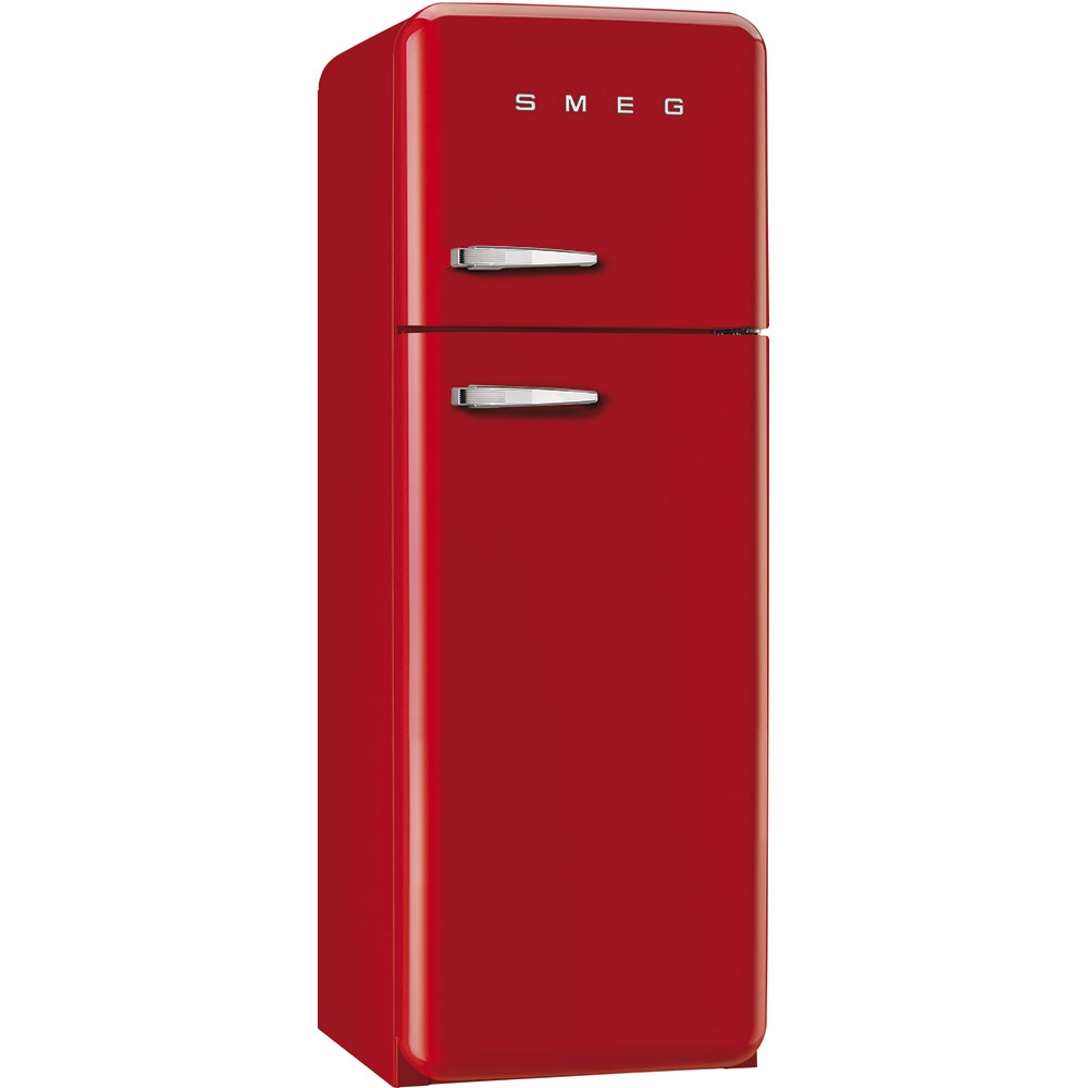 Отдельностоящий двухдверный холодильник Smeg FAB30RR1 Серия Стиль 50-х гг.