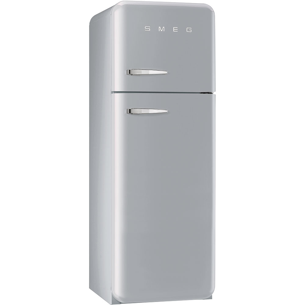 Отдельностоящий двухдверный холодильник Smeg FAB30RX1 Серия Стиль 50-х гг.