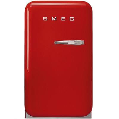 Отдельностоящий минибар, красный Smeg FAB5LRD Серия Стиль 50-х гг.