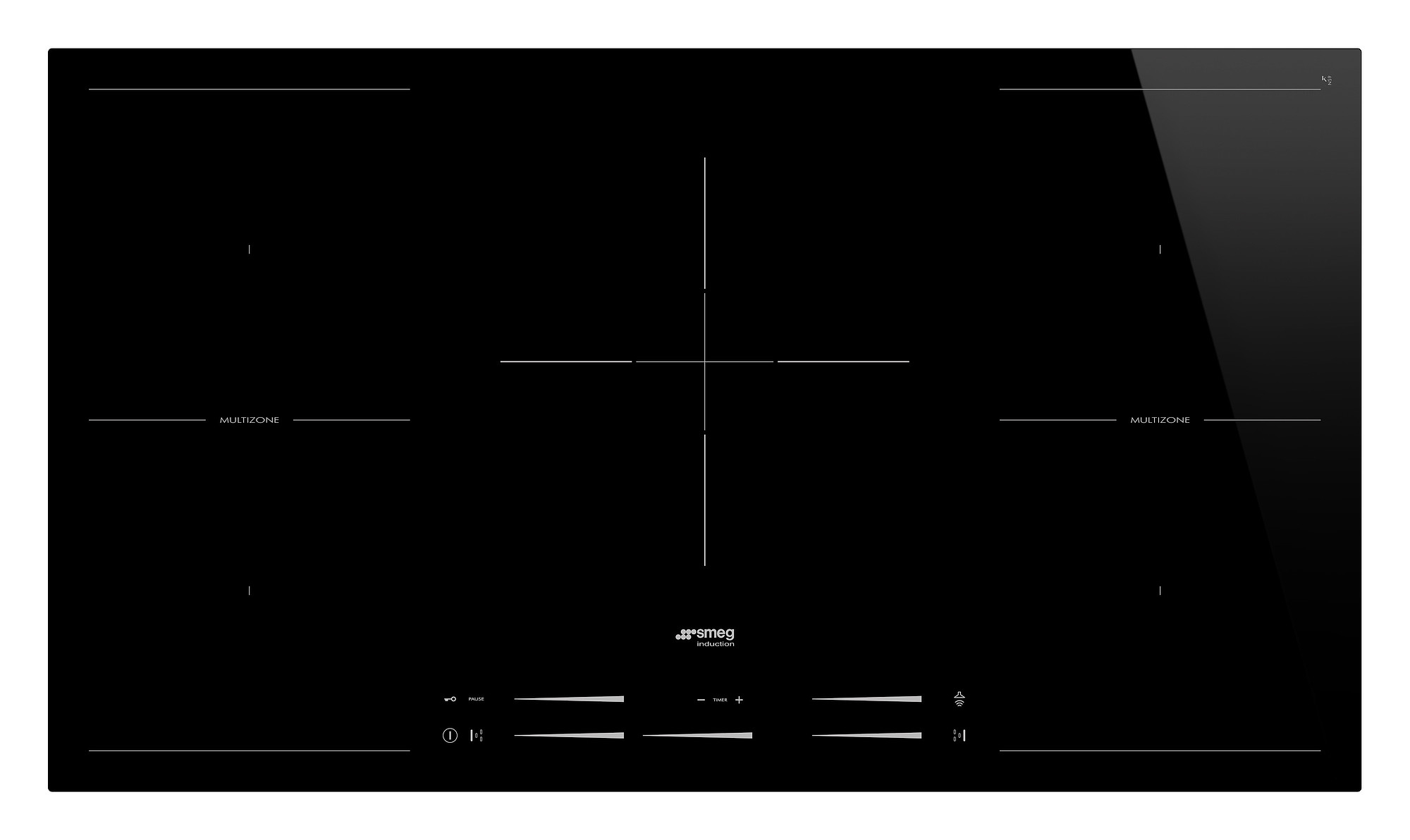 Индукционная варочная панель Multizone Smeg SI2M7953D